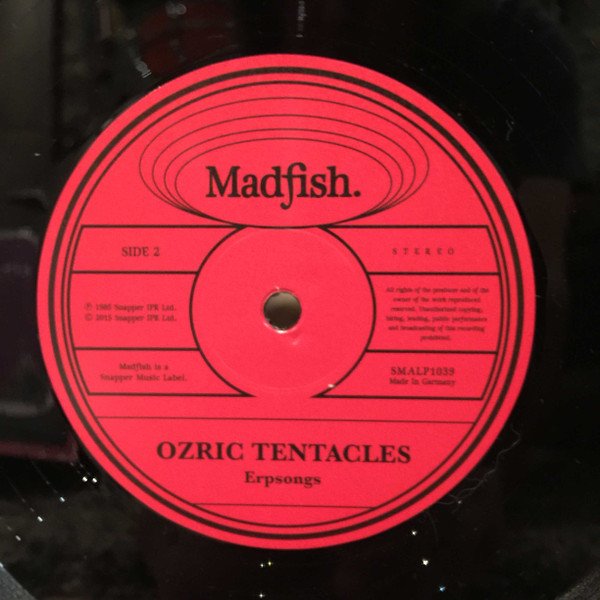 Ozric Tentacles, Erpsongs-LP, Vinilos, Historia Nuestra