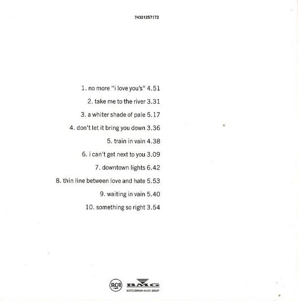 Annie Lennox, Medusa-CD, CDs, Historia Nuestra