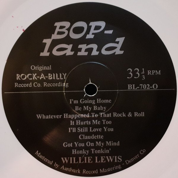 Willie Lewis , The Early Rare & Wild Side-LP, Vinilos, Historia Nuestra