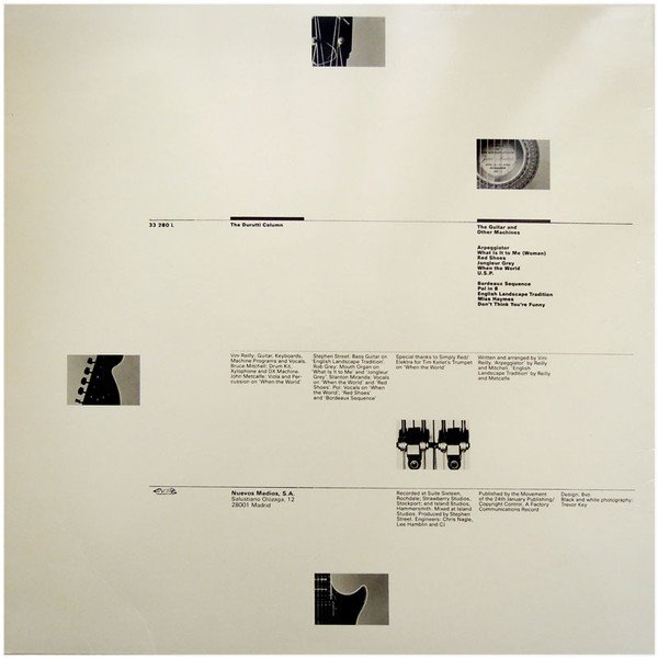 The Durutti Column, The Guitar And Other Machines-LP, Vinilos, Historia Nuestra