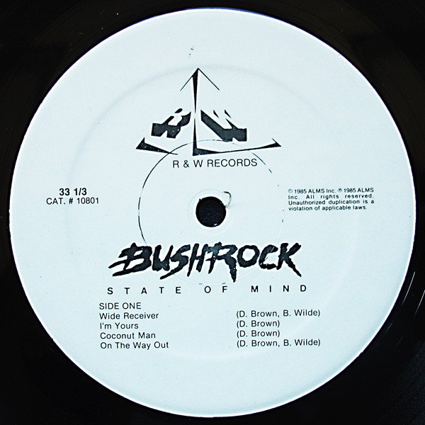 Bushrock, State Of Mind-LP, Vinilos, Historia Nuestra