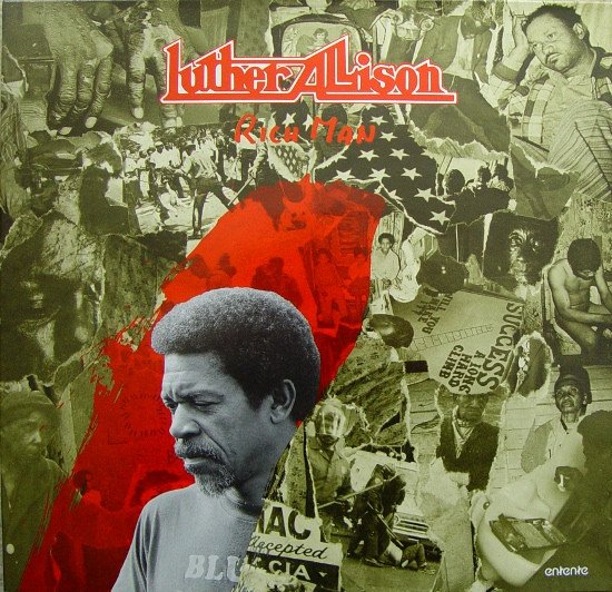 Luther Allison, Rich Man-LP, Vinilos, Historia Nuestra