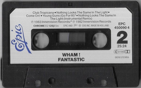 Wham!, Fantastic-Tape, Cintas y casetes, Historia Nuestra