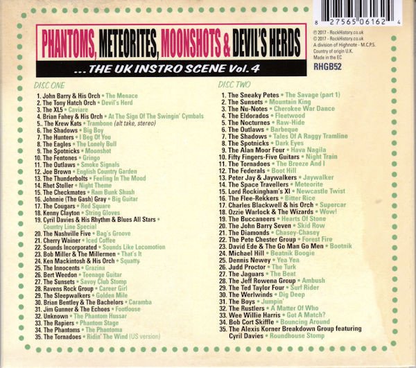 Various, Phantoms Meteorites Moonshots Devil's Herds-CD, CDs, Historia Nuestra
