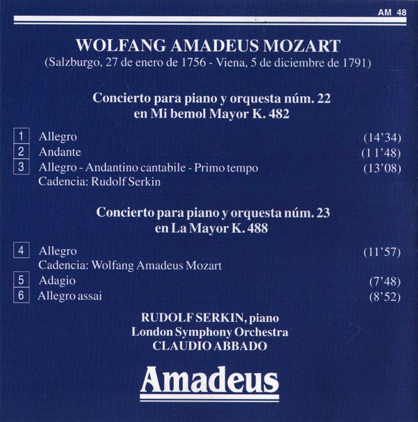 Mozart  The London Symphony-CD, #¡REF!, Historia Nuestra
