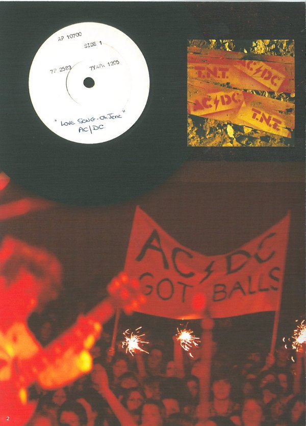 ACDC, Backtracks-CD, CDs, Historia Nuestra