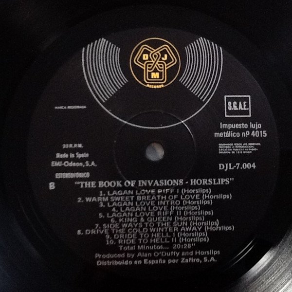 Horslips The Book Of Invasions (A Celtic Symphony)-LP, Vinilos, Historia Nuestra