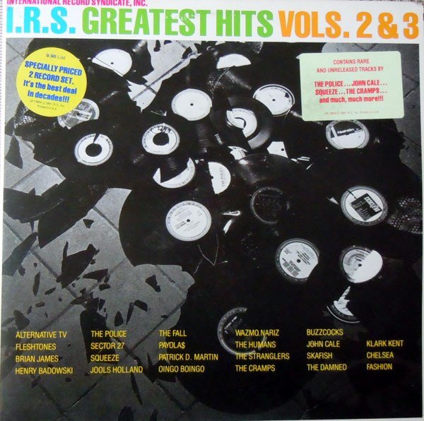 Various, IRS Greatest Hits Vols 2 & 3-LP, Vinilos, Historia Nuestra
