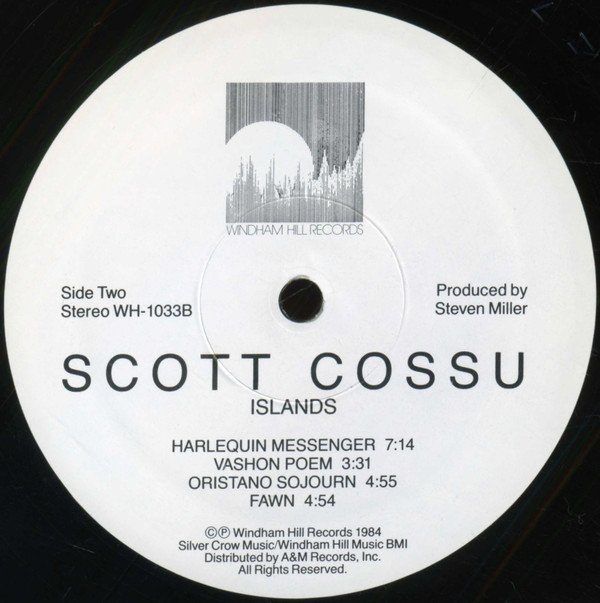 Scott Cossu Islands-LP, Vinilos, Historia Nuestra