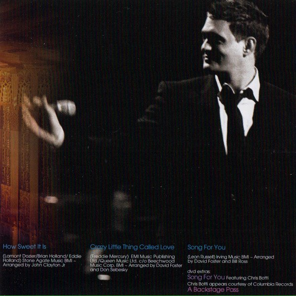 Michael Bublé, Caught In The Act-CD, CDs, Historia Nuestra