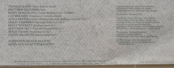 Thomas Dolby The Flat Earth-LP, Vinilos, Historia Nuestra