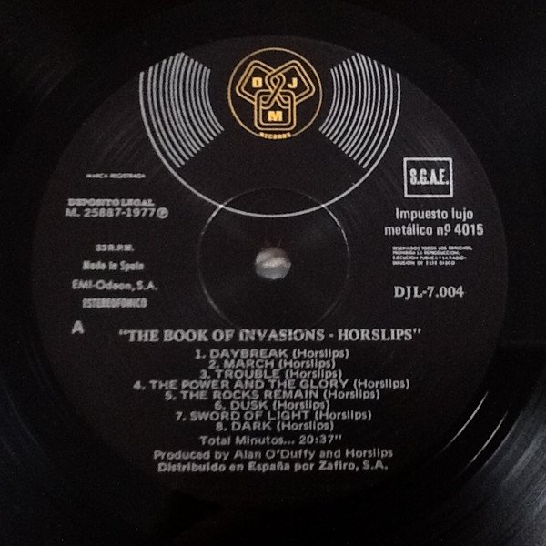 Horslips The Book Of Invasions (A Celtic Symphony)-LP, Vinilos, Historia Nuestra