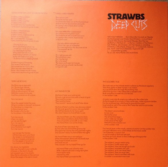 Strawbs Deep Cuts-LP, Vinilos, Historia Nuestra