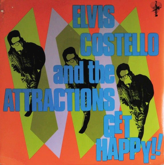Elvis Costello & The Attractions Get Happy!-LP, Vinilos, Historia Nuestra
