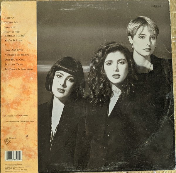 Wilson Phillips, Wilson Phillips-LP, Vinilos, Historia Nuestra