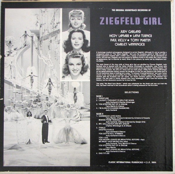 Various, Ziegfeld Girl-LP, Vinilos, Historia Nuestra