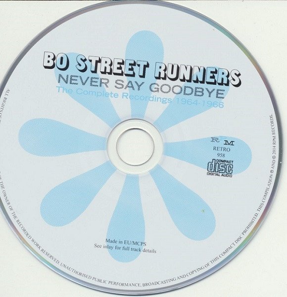 Bo Street Runners, Never Say Goodbye-CD, CDs, Historia Nuestra