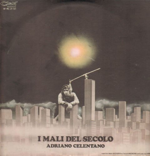 Adriano Celentano, I Mali Del Secolo-LP, Vinilos, Historia Nuestra