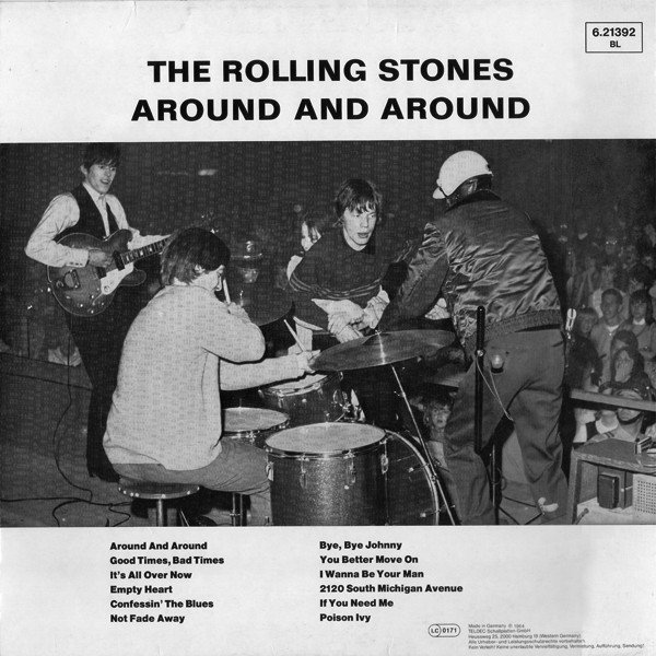 The Rolling Stones Around And Around-LP, Vinilos, Historia Nuestra