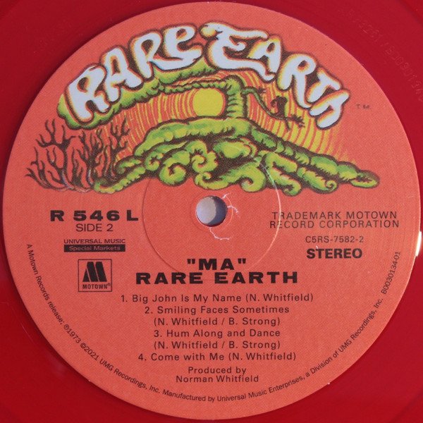 Rare Earth Ma-LP, Vinilos, Historia Nuestra