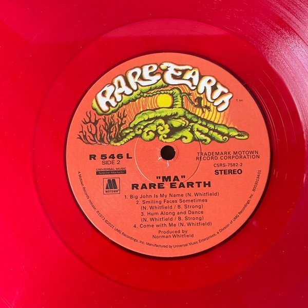 Rare Earth Ma-LP, Vinilos, Historia Nuestra