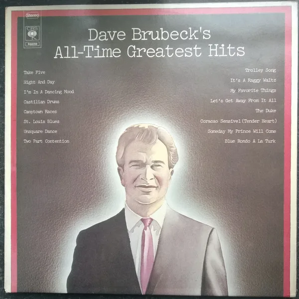 Dave Brubeck, Dave Brubeck's All-Time Greatest Hits-LP, Vinilos, Historia Nuestra