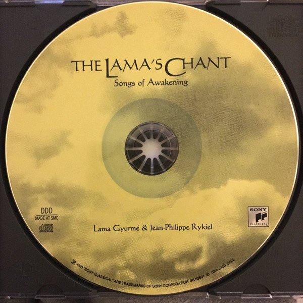 Lama Gyurmé, The Lama's Chant (Songs Of Awakening)-CD, CDs, Historia Nuestra