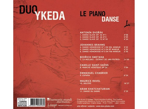 Duo Ykeda Tamayo , Le Piano Danse-CD, CDs, Historia Nuestra