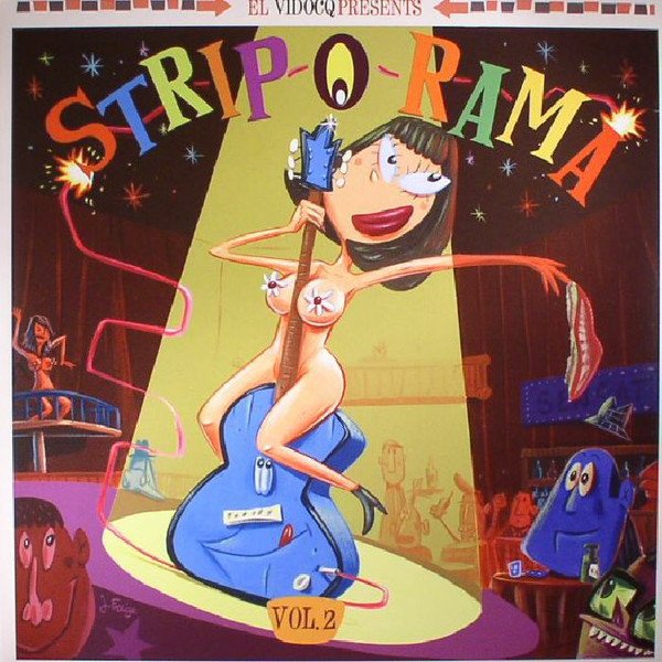 Various, Strip-O-Rama Vol 2-LP, Vinilos, Historia Nuestra