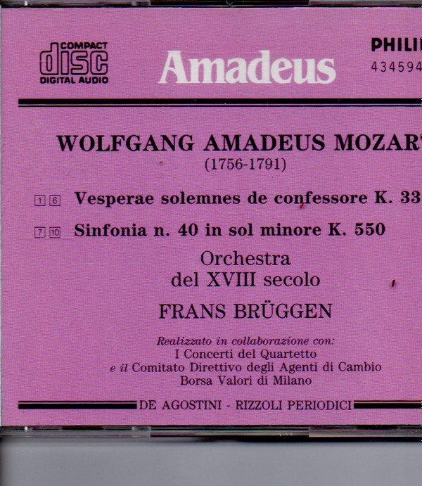 Mozart Orchestra Del XVIII-CD, DVD, Historia Nuestra