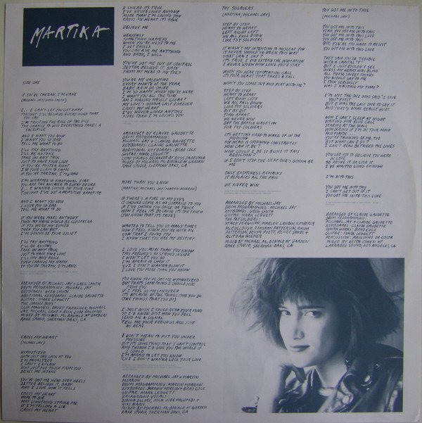 Martika, Martika-LP, Vinilos, Historia Nuestra