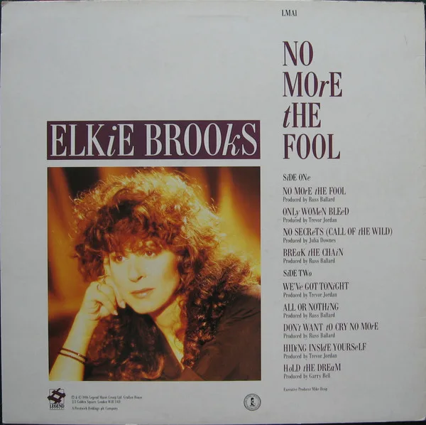 Elkie Brooks No More The Fool-LP, Vinilos, Historia Nuestra