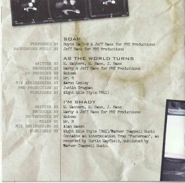 Eminem The Slim Shady LP-CD, CDs, Historia Nuestra
