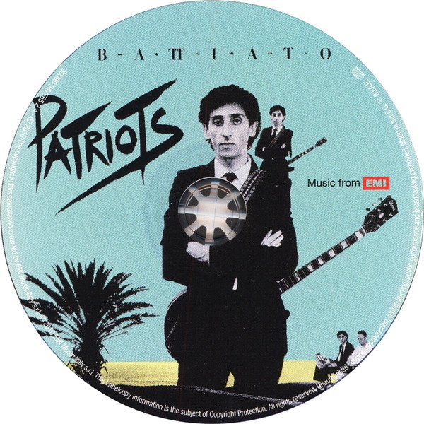 Battiato* Patriots-CD, CDs, Historia Nuestra