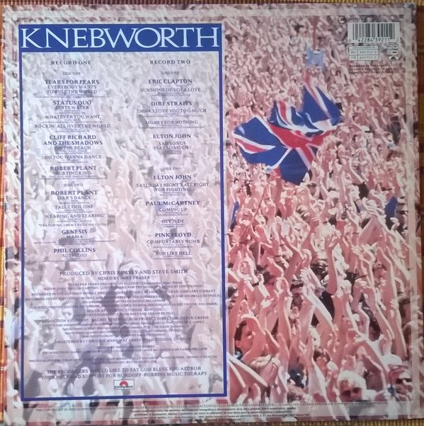 Various, Knebworth-LP, Vinilos, Historia Nuestra