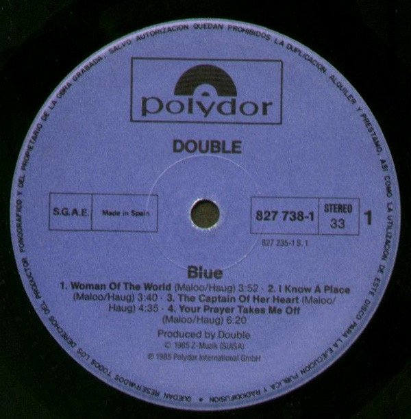 Double, Blue-LP, Vinilos, Historia Nuestra