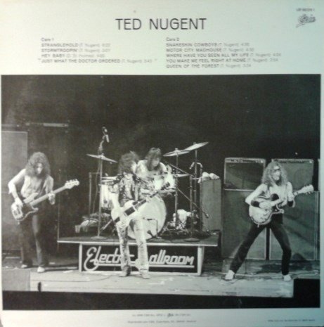 Ted Nugent Ted Nugent-LP, Vinilos, Historia Nuestra