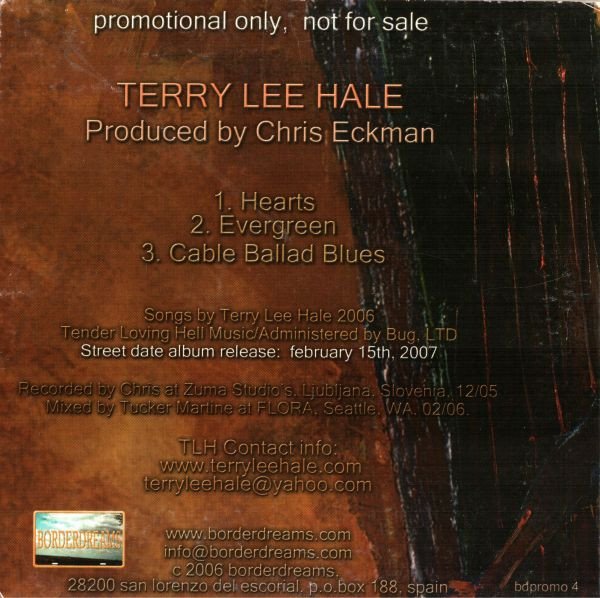 Terry Lee Hale Shotgun Pillowcase-CD, CDs, Historia Nuestra