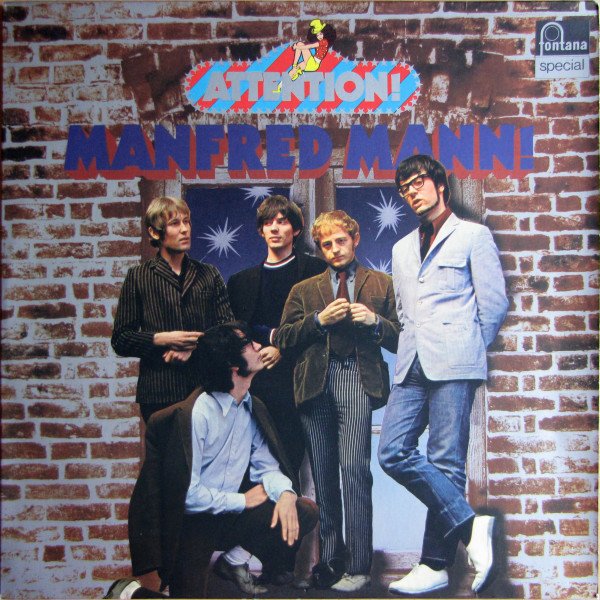 Manfred Mann, Attention! Manfred Mann!-LP, Vinilos, Historia Nuestra