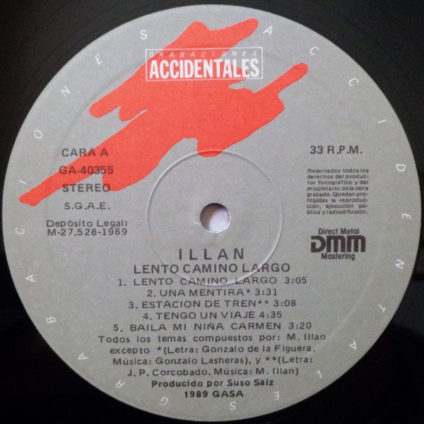 Illán, Lento Camino Largo-LP, Vinilos, Historia Nuestra