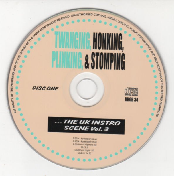 Various, Twanging Honking The Uk Instro Scene Vol3-CD, CDs, Historia Nuestra