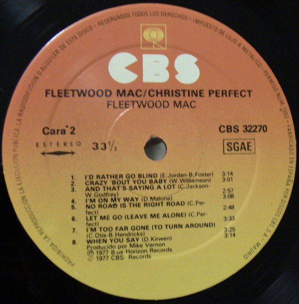 Fleetwood Mac And Christine Perfect Albatross-LP, Vinilos, Historia Nuestra