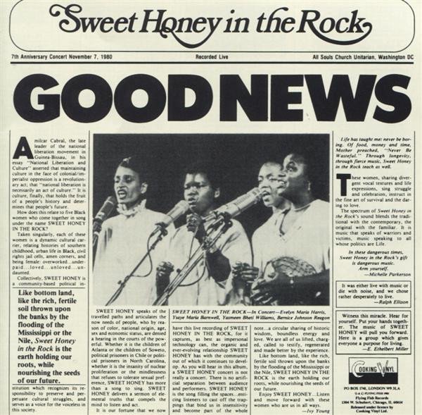 Sweet Honey In The Rock Good News-LP, Vinilos, Historia Nuestra