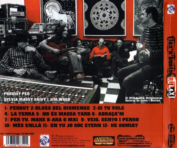 Lax'N'Busto, Relax-CD, CDs, Historia Nuestra