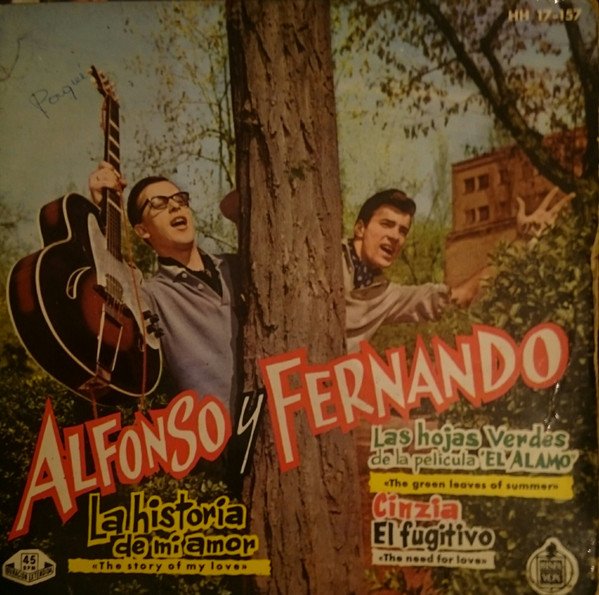 Alfonso Y Fernando, La Historia De Mi Amor-7 inch, Vinilos, Historia Nuestra