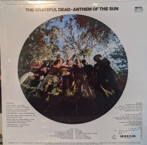 Grateful Dead* Anthem Of The Sun-LP, Vinilos, Historia Nuestra