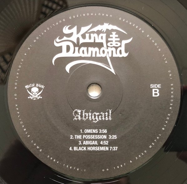 King Diamond Abigail-LP, Vinilos, Historia Nuestra