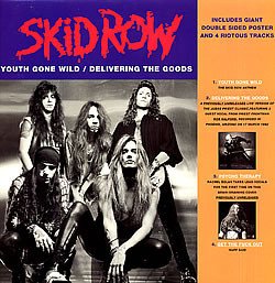 Skid Row Youth Gone Wild / Delivering The Goods 12 inch, Vinilos, Historia Nuestra