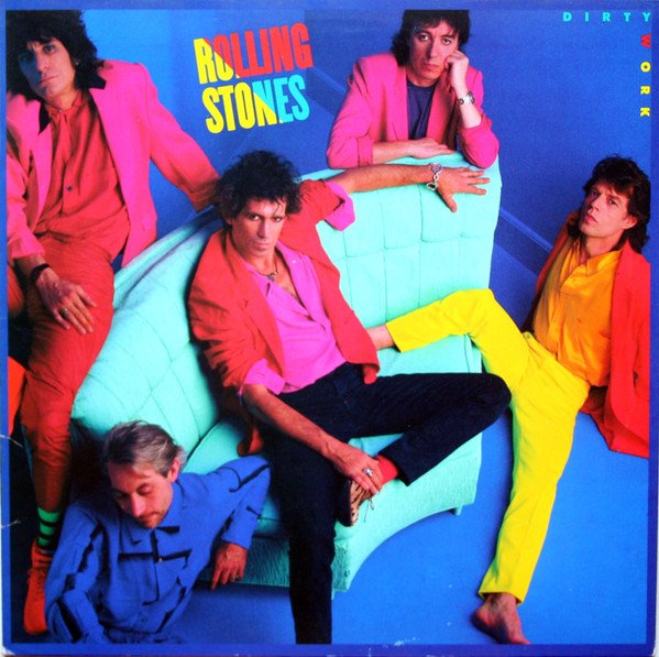 The Rolling Stones Dirty Work LP, Vinilos, Historia Nuestra