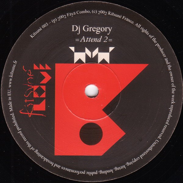DJ Gregory, Attend-12 inch, Vinilos, Historia Nuestra